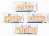 Personalized Wooden Name Paint Kit | Custom Kids Paintable Name Sign