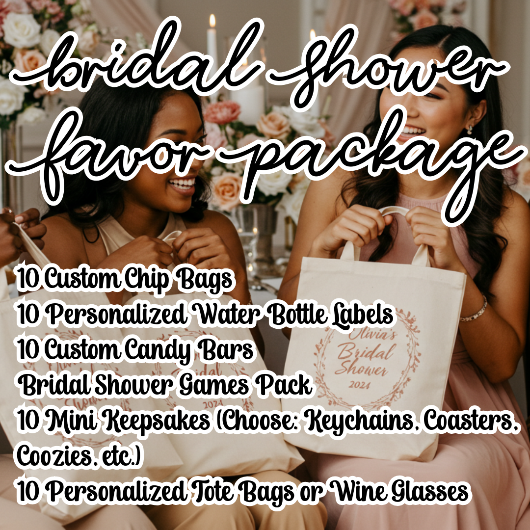 Bridal Shower Favor Package