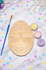 Personalized Easter Egg Paint Kit for Kids