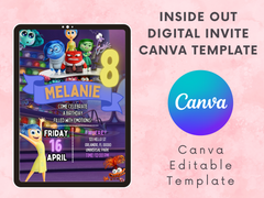 감정 초대장 Canva 템플릿