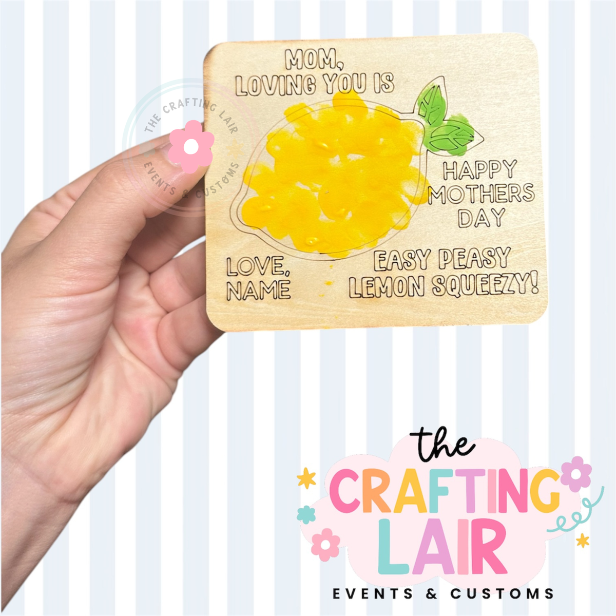 Custom Mother’s Day Paintable Magnet Gift