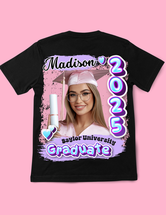 Bubbly Graduation Design Canva Template