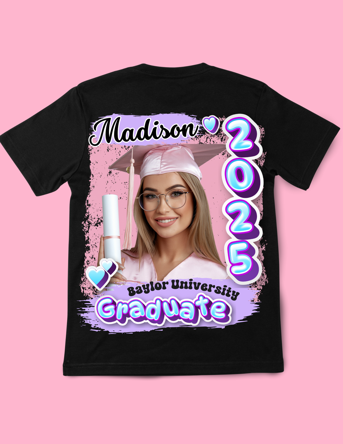 Bubbly Graduation Design Canva Template