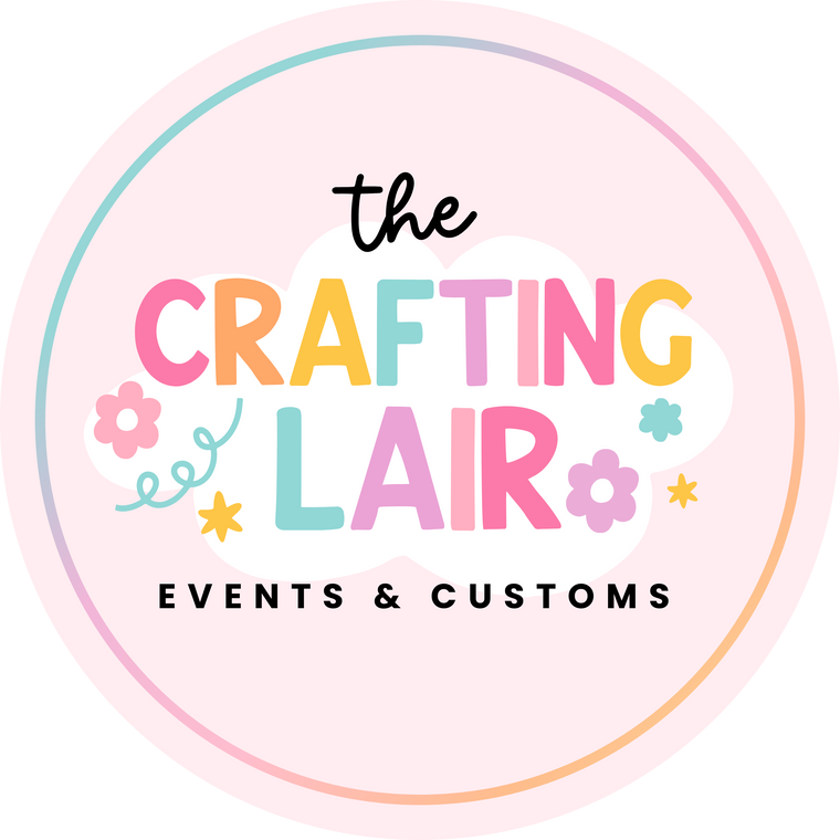 Custom paintable name plaques by The Crafting Lair