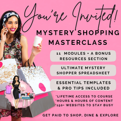 미스터리 쇼핑 마스터하기: 유연성과 성공을 위한 최고의 가이드