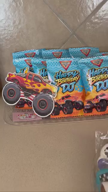 Custom snack favor bags video