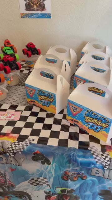 Custom gable party favor boxes video