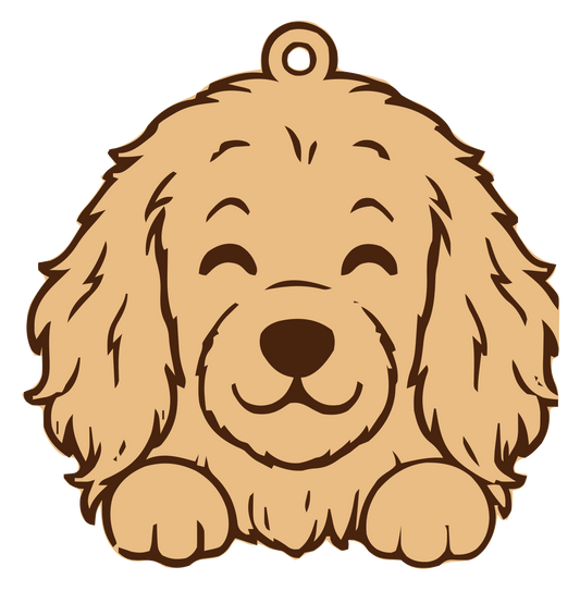 Golden Retriever pet ornament option